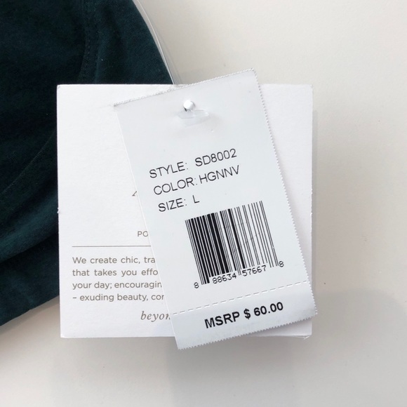 Beyond Yoga Green Lift Your Spirits Sports Bra - Picture 6 of 6